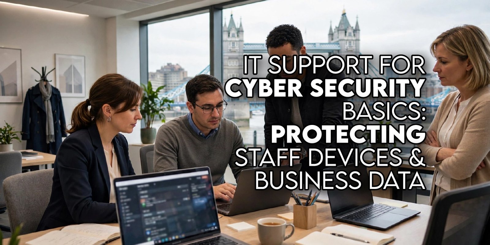 IT support IT Support for Cyber Security Basics: Protecting Staff Devices and Business Data