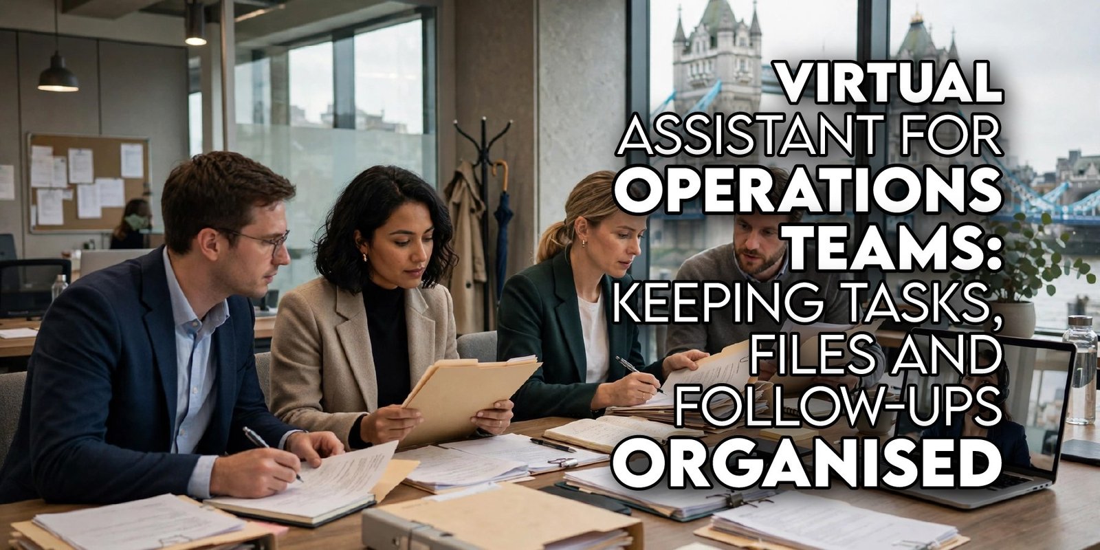 Virtual Assistant for Operations Teams: Keeping Tasks, Files and Follow-Ups Organised Virtual assistant