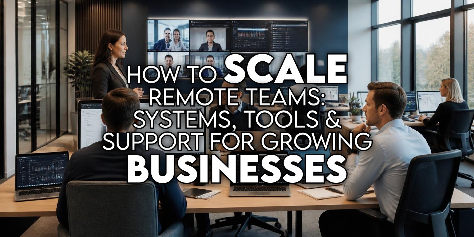 how to scale remote teams