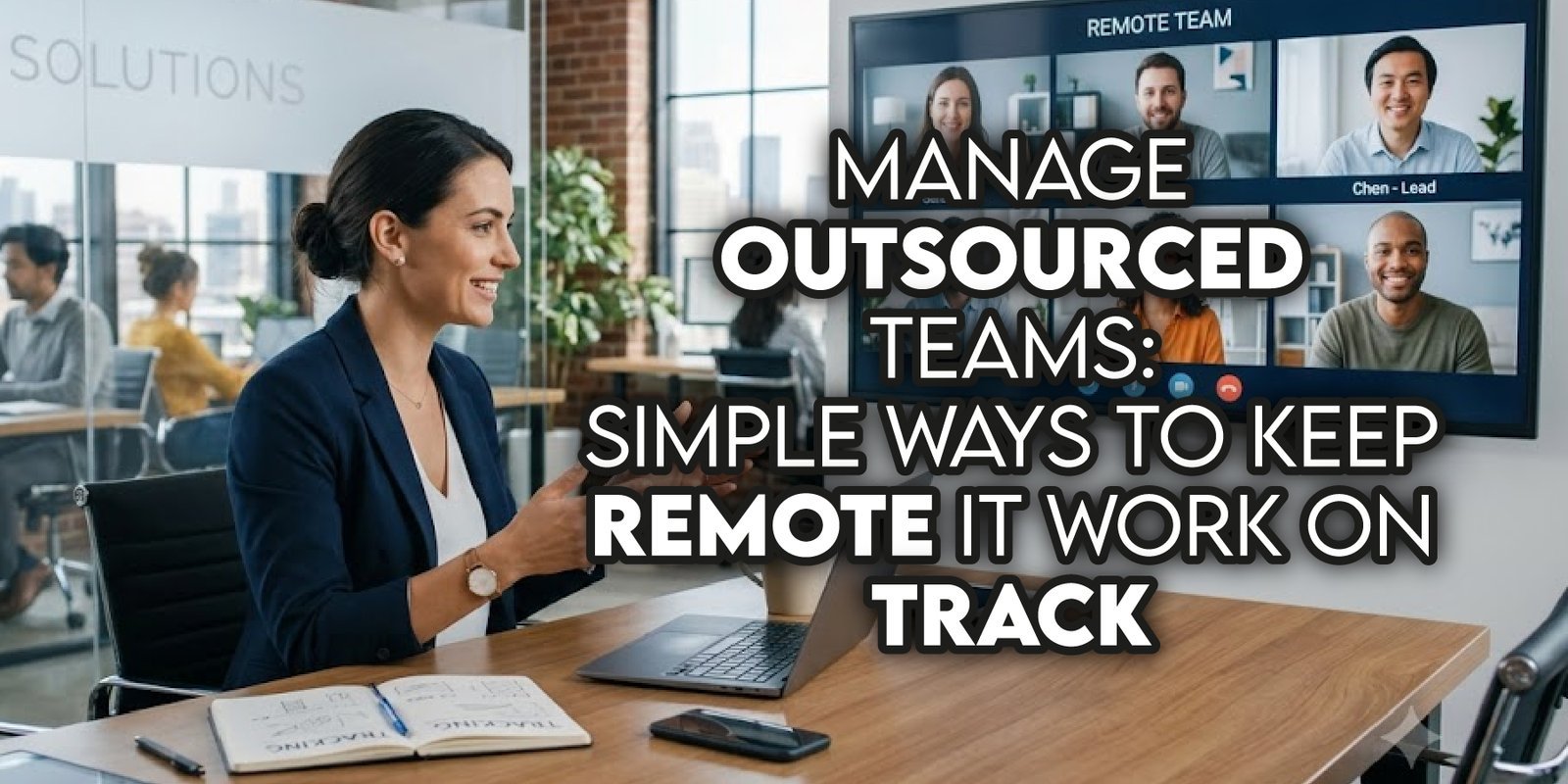 manage outsourced teams